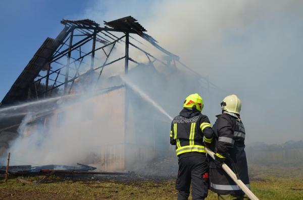 Brand „landwirtschaftliches Objekt“ in Taufkirchen