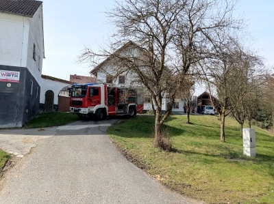 Wohnhausbrand in Haselbach