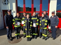 Gratulation zum bestanden Truppführer/in