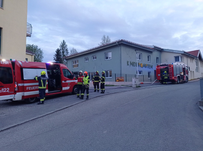 Monatsübung: Brand im Kindergarten